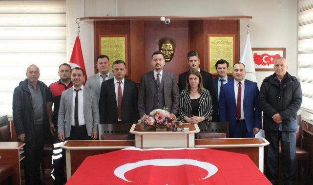 Devlet memuru olan personellere tören