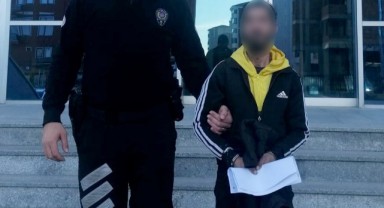 Evden çeyizlik eşya çalan şüpheliye tutuklama