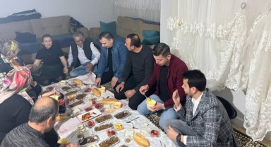 İlk iftar depremzede aileyle