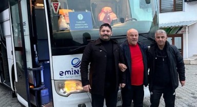 Milli güreşçiler müsabakalara uğurlandı