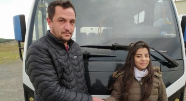Minibüste düşürülen işitme cihazı sahibine teslim edildi