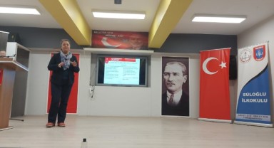 Öğretmen ve öğrenciler diyabet konusunda bilgilendirildi