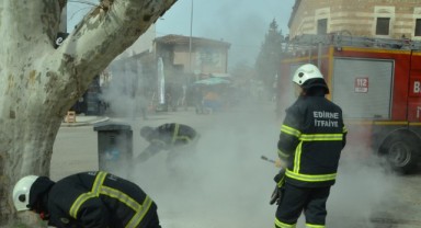 Trafoda çıkan yangın panik yarattı