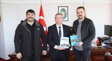 Dervişoğlu'ndan Tabakoğlu’na kitap takdimi
