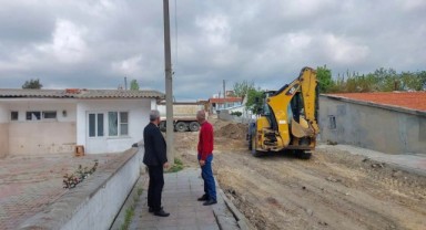 İpsala'da üstyapı çalışmaları sürüyor