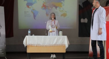 Öğrenciler sıfır atık eğitimi aldı