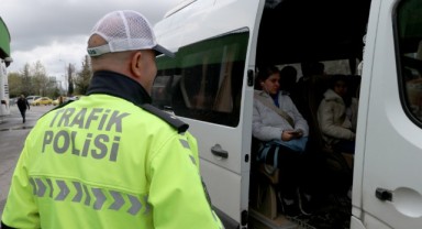 Otogarda otobüslere bayram denetimi
