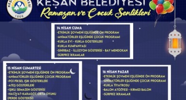 Ramazan ve Çocuk Şenlikleri başlıyor