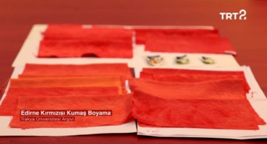 TRT 2'de Edirne kırmızısı anlatıldı