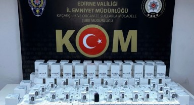 Bin adet elektronik sigara ele geçirildi