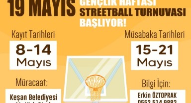 Keşan’da Basketbol Turnuvası başlıyor