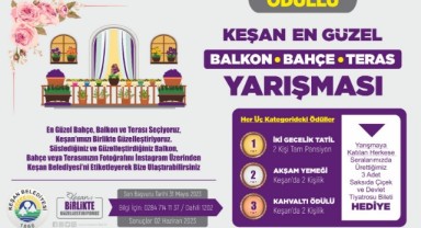 Keşan’da çiçekler açacak