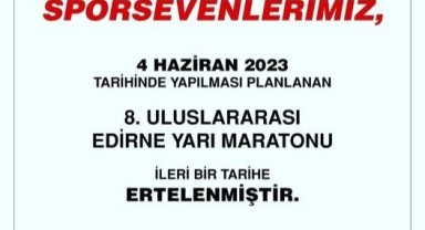 Maraton ertelendi, otelcilere seslendi