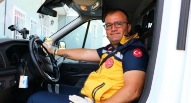 Hasta ve kendi sağlığı için yollara düştü