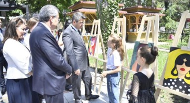 Hayallerini tuvale çizdiler