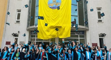 İpsala’da mezuniyet coşkusu