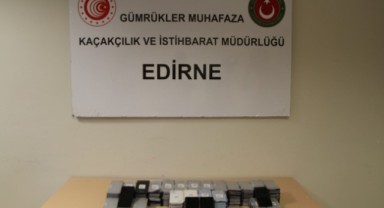 Kapıkule'de 200 kaçak cep telefonu yakalandı