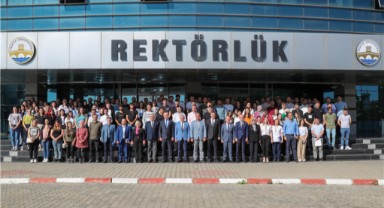 Rektör Tabakoğlu, yeni personellerle buluştu