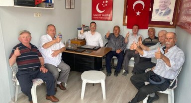 Saadet Partisi’nden ilçelere ziyaret