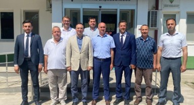 Tekin'den Toprak Mahsulleri Ofisine ziyaret