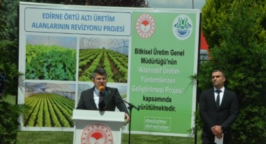 Üreticilere sera naylonu dağıtıldı