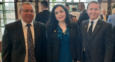 Yemin törenine Tabakoğlu da katıldı