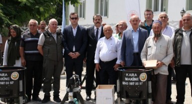 Ceviz üreticilerine devlet destekli ekipman