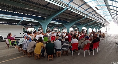 Cumartesi pazarı yerinde son kez kurulacak