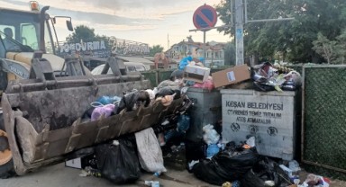 Saros sahillerinde 473 kamyon çöp toplandı