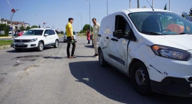 Trafik kazasında 1 kişi yaralandı