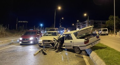 Trafik kazasında 2 yaralı