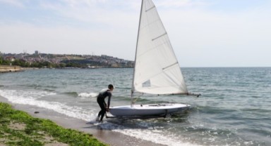 Ukraynalı sporcu yeni umutlara yelken açıyor