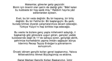 AK Parti Gençlik Kolları’nda istifa