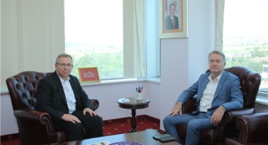 Alçalar’dan rektör Tabakoğlu’na veda ziyareti