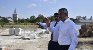 Edirne Sarayı'nın ihya çalışmaları sürüyor