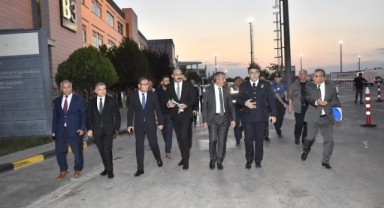 Vali Sezer incelemelerde bulundu