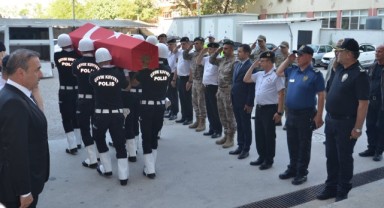 Yaşamını yitiren polisin cenazesi memleketine uğurlandı