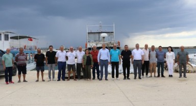 Bayazıt'tan balıkçılara ziyaret