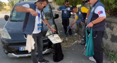 Çöp toplama yürüyüşü