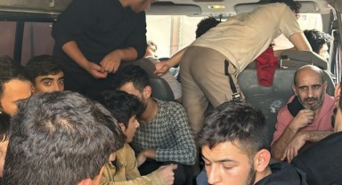 Edirne'de 20 düzensiz göçmen yakalandı
