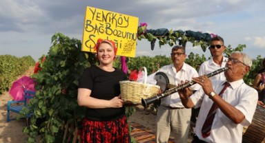 Edirne'de bağ bozumu şenliği