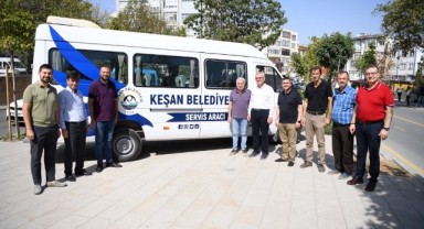 Keşan Belediyesine yeni araç
