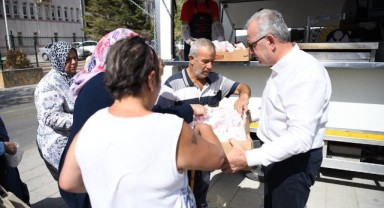 Keşan ilçesinde lokma dağıtıldı