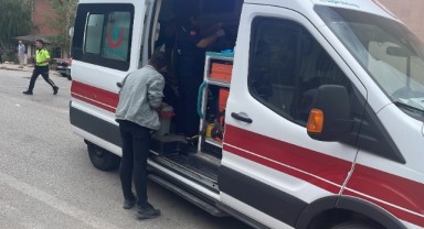 Otomobille motosikletin çarpıştığı kazada 1 yaralı