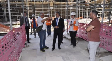 Vali Sezer, Selimiye'de incelemede bulundu