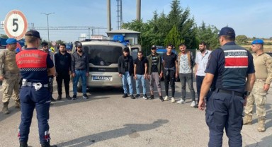 Jandarma’dan göçmen operasyonu