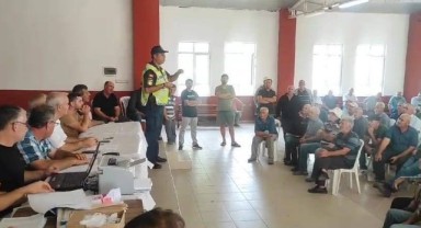 Jandarmadan Küplü’de trafik eğitimi
