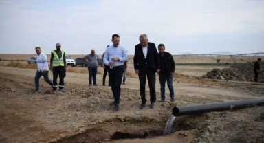 Keşan’da içme suyu kuyusu çalışmaları