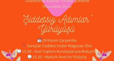 ETSO’dan şiddetsiz adımlar yürüyüşü