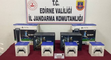 Gümrük kaçağı eşyalara Jandarma müdahalesi